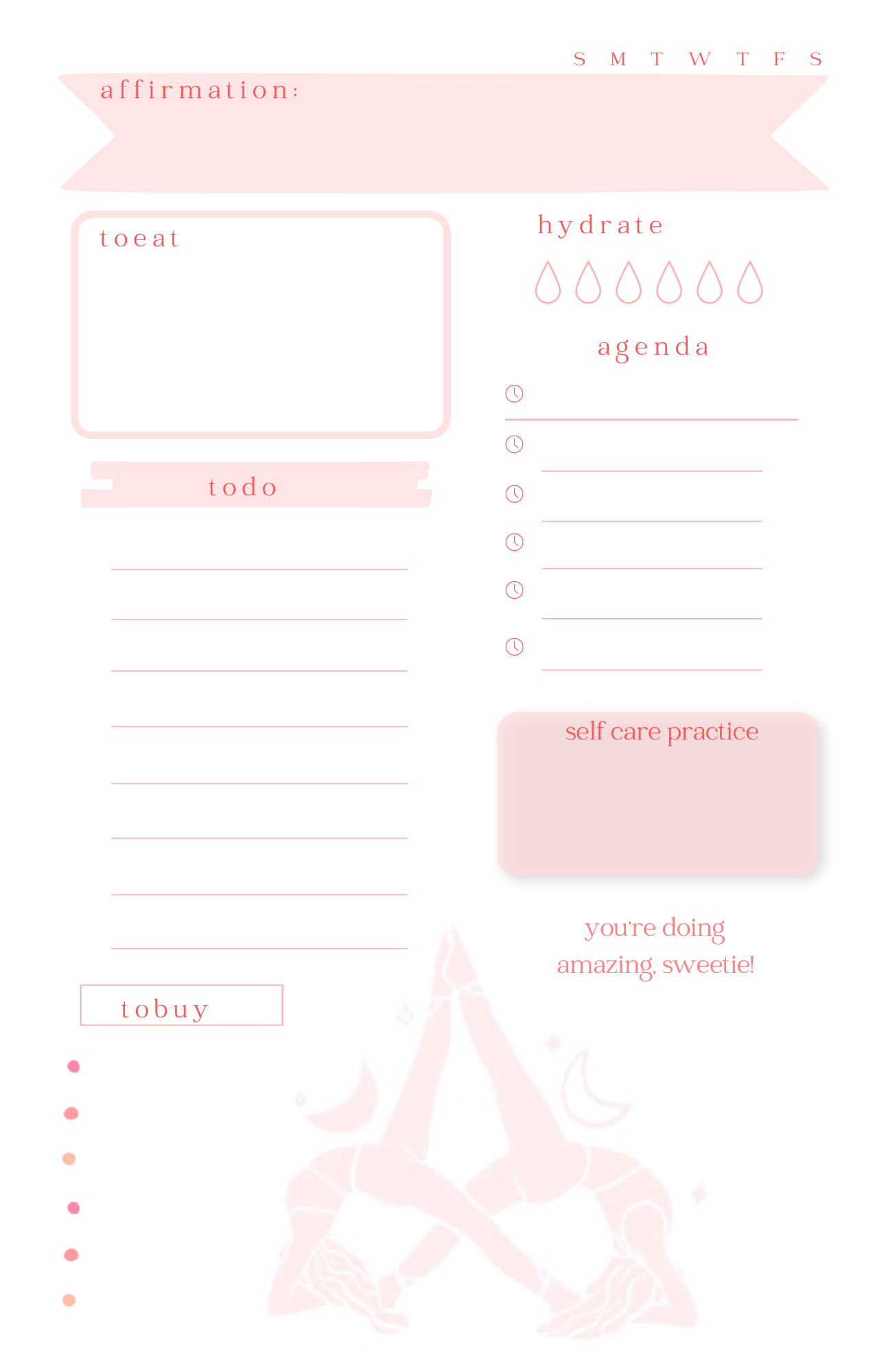 HYM Daily Planner